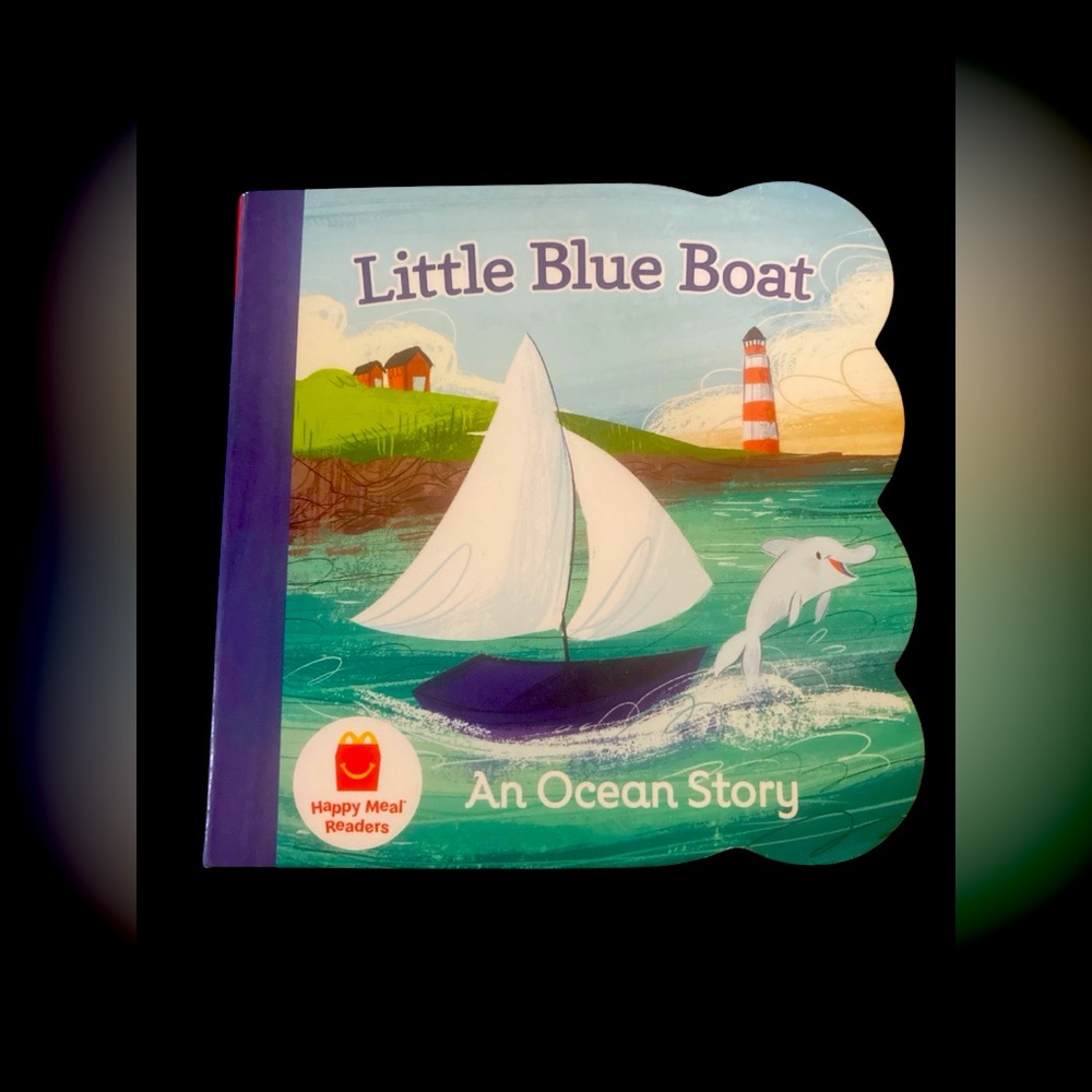 Miniature Little Blue Boat book